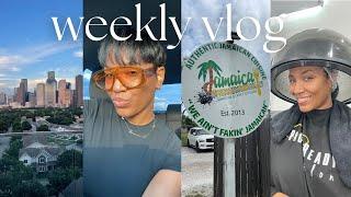 WEEKLY VLOG | Houston Jamaican food, Solo Sushi Date & Maintenance Day & more!