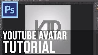 Adobe Photoshop CS6 - How to Make A YouTube Avatar