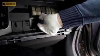 Replacing the cabin filter Subaru Forester (2016)