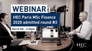 HEC Paris MIF - Welcome Webinar LIVE with Kelly CHAAYA (MIF 2020) and Olivier BOSSARD (MIF Exec Dir)