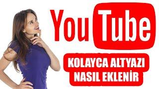 YOUTUBE VİDEOLARINIZI KOLAYCA ALTYAZI EKLEYİN-YOUTUBE  VİDEOLARINA ALTYAZI EKLEME NASIL YAPILIR