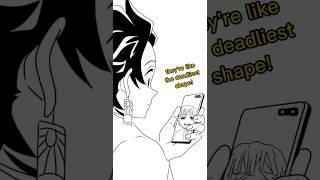 If Smartphones Existed... #fyp #fyptiktok #demonslayer #tanjiro #zenitsu #anime #kimetsunoyaiba