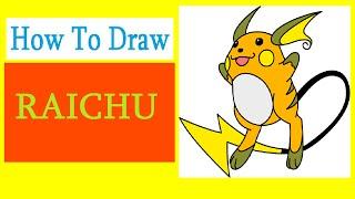 How to Draw a Raichu / Как нарисовать Райчу