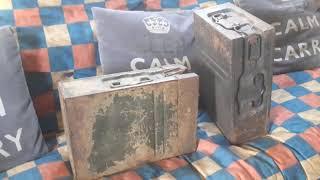 WW2 GERMAN 2CM 20MM FLAK 38 ANTI AIRCRAFT GUN MAGAZINES AND TRANSIT BOXES