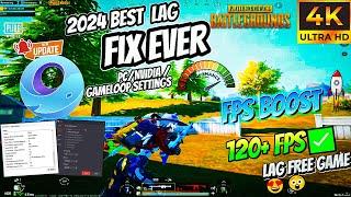 How To Boost FPS, FIX Lag And FPS Drops In PUBG Mobile In Gameloop Emulator 2024| Best Settings