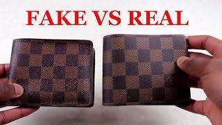 How To Spot a Replica Louis Vuitton Wallet | REAL VS FAKE Louis Vuitton Multiple Wallet
