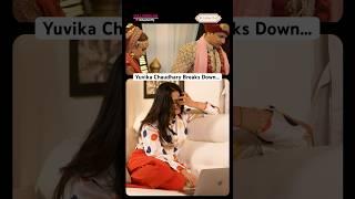 Yuvika Chaudhary Gets Emotional Mid Interview | Hauterrfly #shorts #wedding
