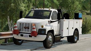 Farming Simulator 22 GMC Topkick C8500 Service Truck Mod Release