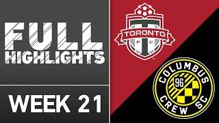 HIGHLIGHTS: Toronto FC vs. Columbus Crew SC