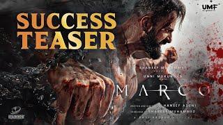 Marco Success Teaser | Unni Mukundan | Haneef Adeni | Cubes Entertainments | Fanmade Work | Trailer