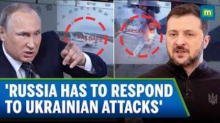 Putin Vows Retaliation After Ukraine Drone Blitz In Phone Call With Trump | N18G