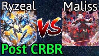 Giveaway! + Ryzeal Vs Maliss Post CRBR Yu-Gi-Oh!