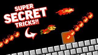 Ultimate World 1 SPEEDRUN Tricks in Super Mario Bros. (NES)!!