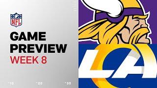 Minnesota Vikings vs. Los Angeles Rams | 2024 Week 8 Game Preview