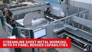 Salvagnini panel bending: streamline sheet metal working with P4 panel bender capabilities