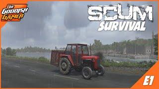 I Found A Tractor | Episode 1 | SCUM 2021 Gameplay