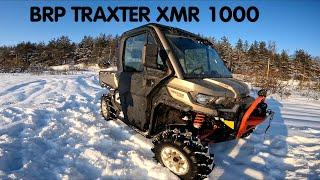 BRP TRAXTER XMR 1000 небольшой обзор, первые впечатления. Тест драйв покатушка 170 км