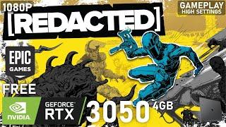 Redacted | RTX 3050 Laptop | 5600H | 2x8GB | Gameplay High Settings