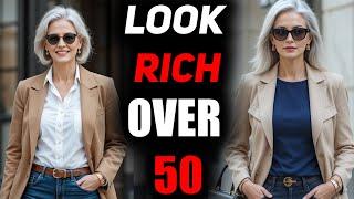 "Look Instantly Rich and Elegant Over 50! Must-Know Fashion Over 50 Tips"