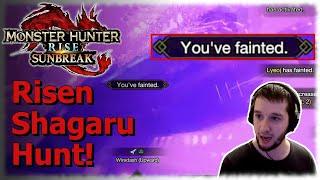 Getting Clobbered by Risen Shagaru Magala! MHR: Sunbreak Title Update 5