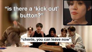 nct dream ends up kicking chenle out their livestream