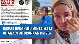 Dispar Bengkulu Minta Maaf, Usai Viral Konten Kreator Rusia Nangis Gegara Diturunkan Driver Bengkulu