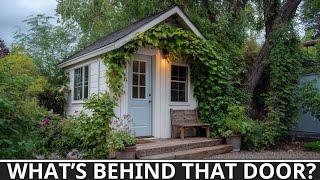 Behind Closed Doors: Tiny Home Ideas with Secret Gardens & Hidden Peace