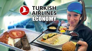 Eating 6 Flights Of Turkish Airline Food // Economy Edition