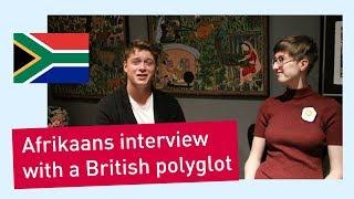 How polyglot Alex Rawlings learnt Afrikaans | Afrikaans chat [EngSub]