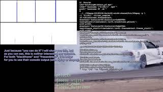 Examples of visualization of video data with ffmpeg - drawtext, drawgraph, blackframe, freezedetect