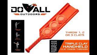 Triple Clay | BRAND NEW | The Homerun of Hand Throwers #doalloutdoors #clayshooting #trapshooting