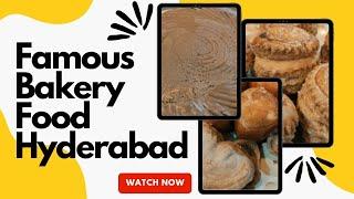 Famous Bakery Food Hyderabad l Black and Brown l Burhani Bakery