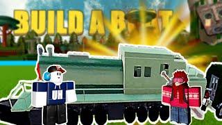 ПОЕЗД (АВРОРА) в Build a Boat Roblox. Постройки подписчиков