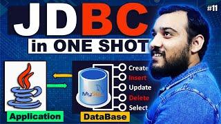 JDBC (Java Database Connectivity) in Java | JDBC full course in ONE SHOT - by Coding Wallah