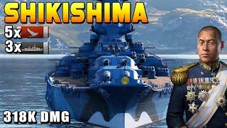 Shikishima: Ships are like paper against 510 mm guns