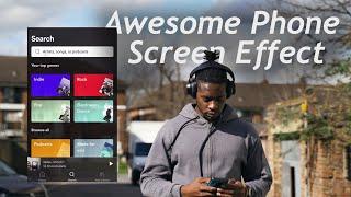 Add Your Phone Screen into Your Shots // Tutorial