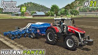 Upgrading Our Seeder for More Efficiency; Harvesting Canola | Hutan Pantai Farm | FS 25 | ep #21