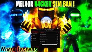 NOVO MELHOR H4CKER SEM BAN ! NO NINJA LEGENDS ABSURDO APELÃO (roblox)