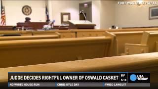 Judge orders Lee Harvey Oswald's casket returned to brother