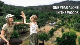 One year alone in the woods ️ Solo Mom leaves everything behind to recover an abandoned farm