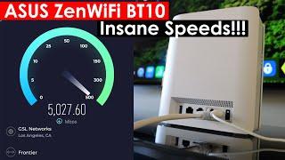 ASUS ZenWiFi BT10 WiFi 7 Speeds ARE INSANE! 