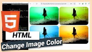 How to Change Image Color | HTML and CSS Tutorial