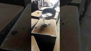 #shoet Metal Casting Ep 94 | Explosive Molten Metal Drop! #yt