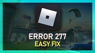 Fix Error Code 277 in Roblox Mobile