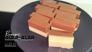 Agar-Agar Milo | Resipi Fatin Sihan