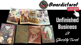 NEW!!! 2nd Printing of Unfinished Business - A Ghostly Tarot - MJ Cullinane