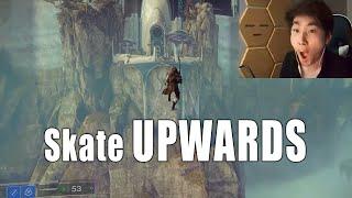 Skate UPWARDS and FLY - Destiny 2 Air Surfing Movement Technique GUIDE