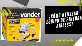 ¿Cómo utilizar un equipo de pintura  AIRLESS?  Fácil!!!