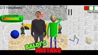 Baldi's Mistake Android Port - Full Style + Boss Fight