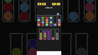 Ball sort puzzle level 134 #ballsortpuzzle